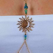 Hélia | Bijou de buste Soleil 🟡