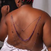 Anjea | Bijou de dos, quatre chaines 🟡⚪️