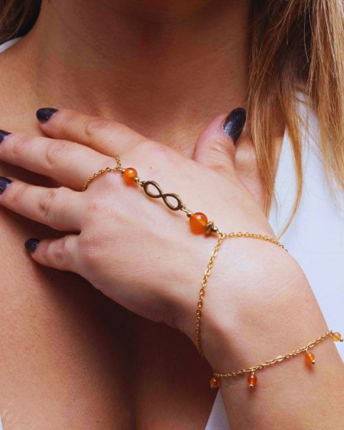 Infinity | Bijou de main signe Infini