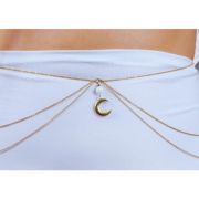 Ishtar | Bijou de taille triple chaîne 🟡⚪️