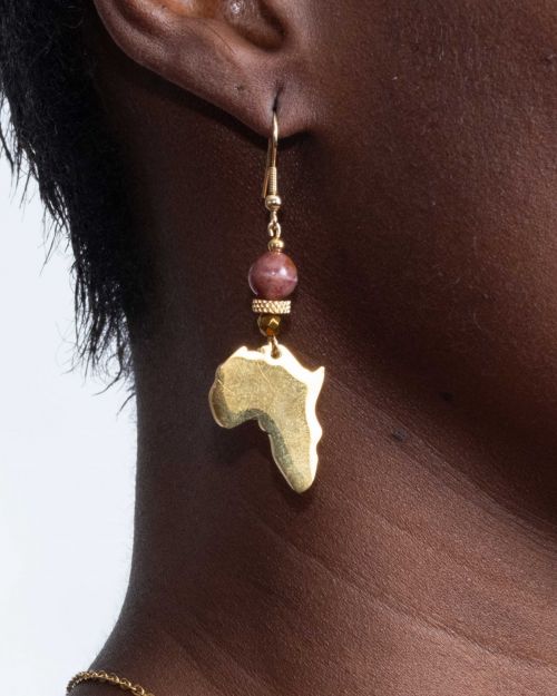 Kemet | Boucles d’oreilles 🟡⚪️