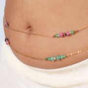 Levana | Bijou de taille double 🟡⚪️