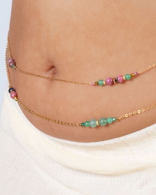 Levana | Bijou de taille double 🟡⚪️