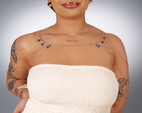 Rhéa | Bijou d’épaules 🟡⚪️