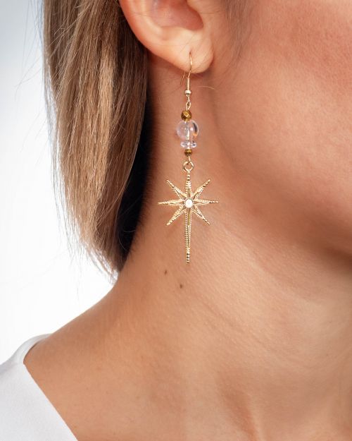 Nut | Boucles d’oreilles 🟡⚪️