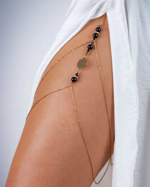 Calypso | Bijou de Cuisse Fleur de vie