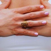 Gaïa | Bague Arbre de Vie 🟡⚪️