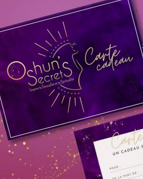 Carte Cadeau Oshun’S Secrets
