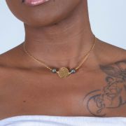 Syn | Bijou de dos avec une chaîne 🟡⚪️