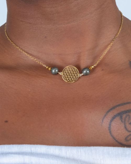 Syn | Bijou de dos avec une chaîne 🟡⚪️