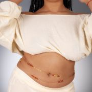 Maia | Bijou de taille double 🟡⚪️